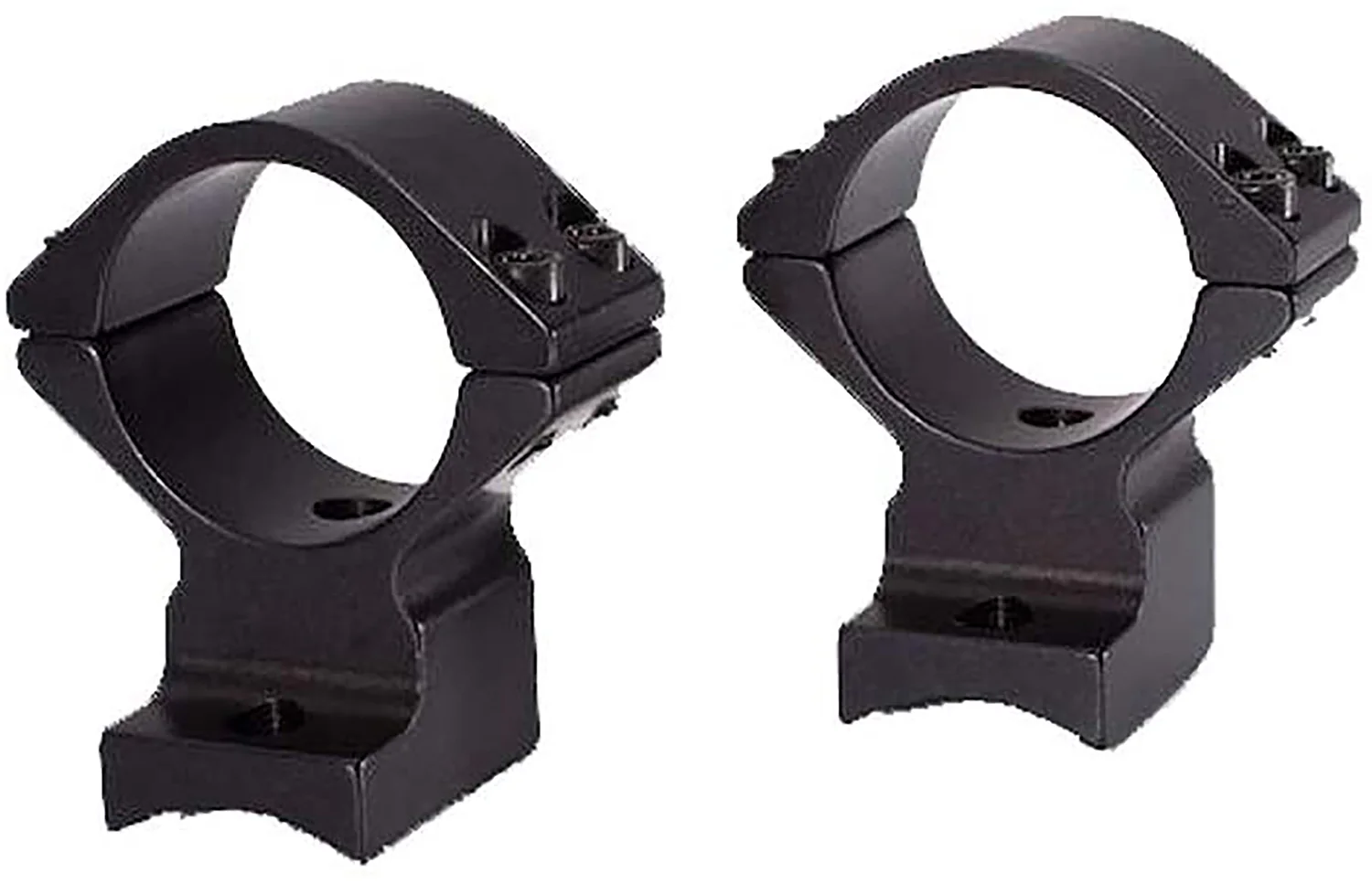Talley 75X734 Scope Mount/Ring Combo  Extended Black Anodized Aluminum 30mm Tube Howa 1500/Howa Mini High Rings Short/Long Action 0 MOA