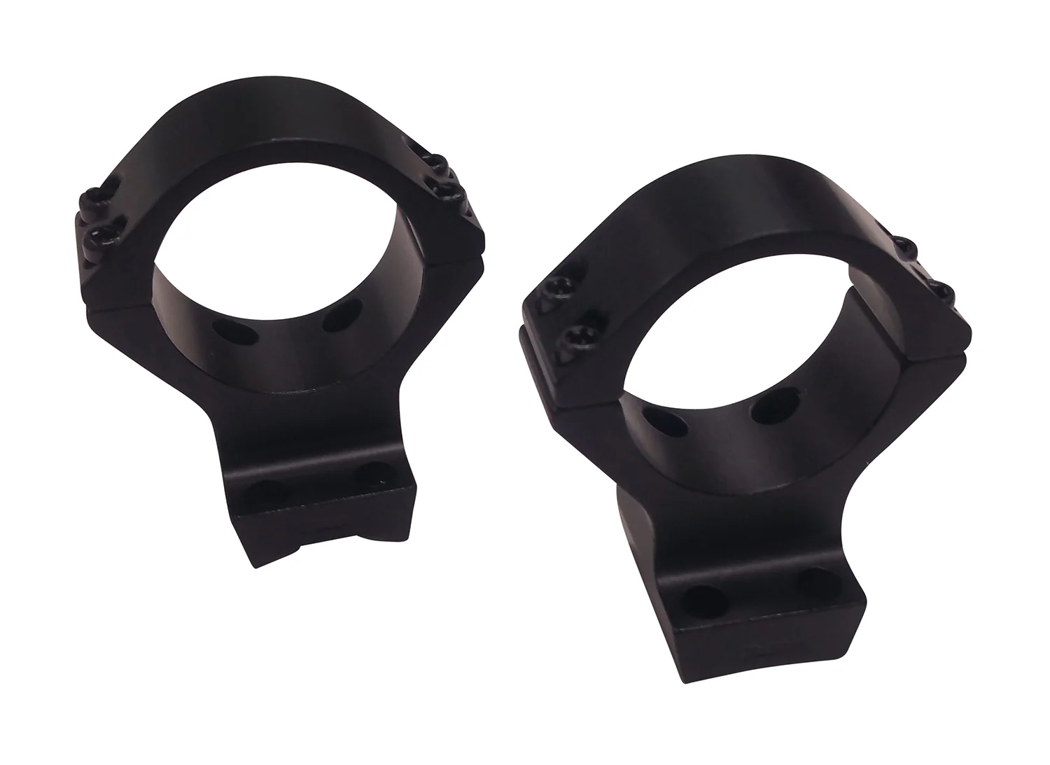 Talley 850735 Scope Mount/Ring Combo  Black Anodized Aluminum 34mm Tube X-Bolt High Rings Short/Long Action 0 MOA