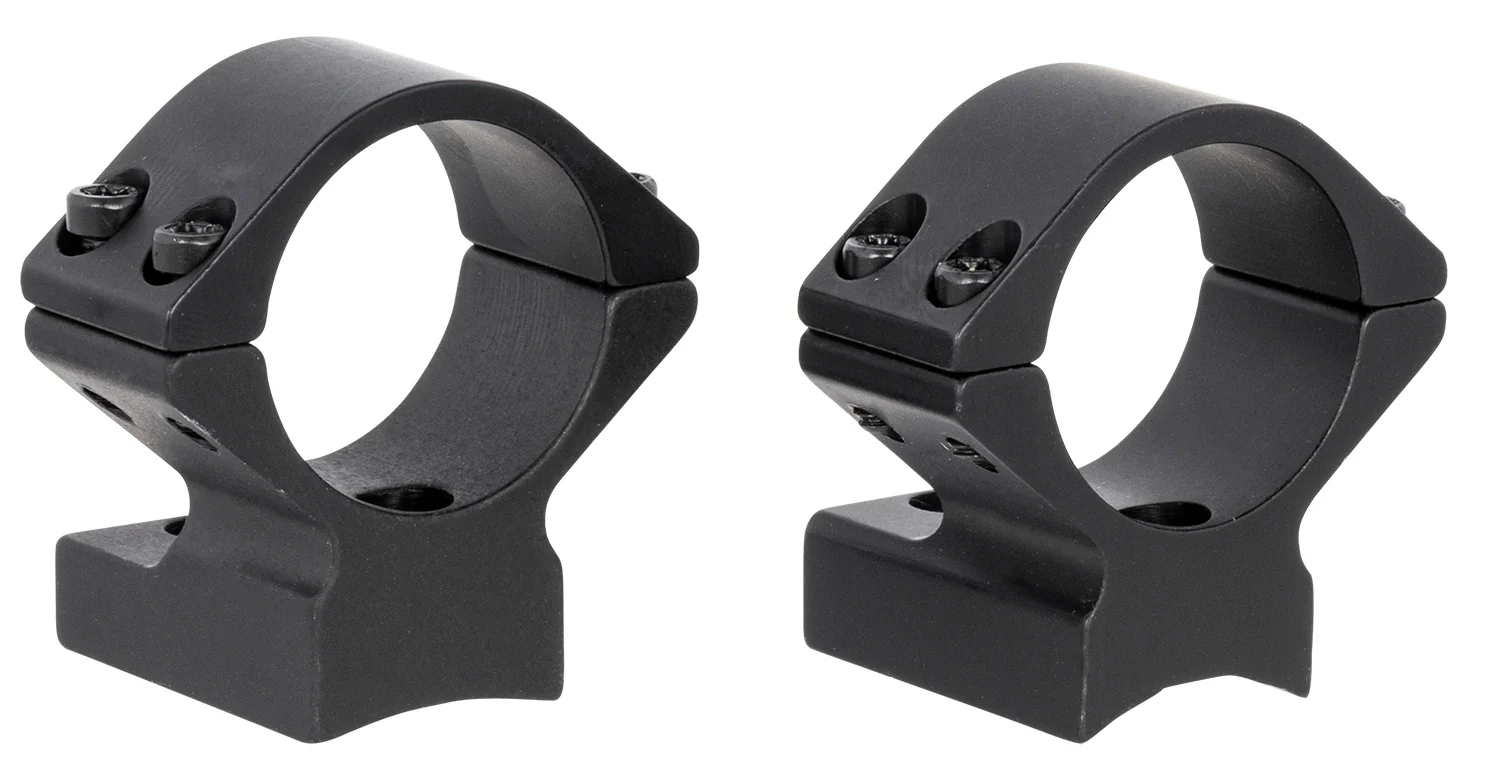 Talley 930765 Scope Mount/Ring Combo  Black Aluminum 1" Tube Winchester XPR Low Rings 0 MOA