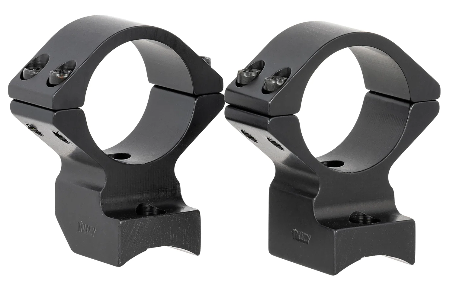 Talley 950766 Scope Mount/Ring Combo Lightweight Matte Black Aluminum 1" Tube Barrett Fieldcraft Picatinny Rail Mount High Rings