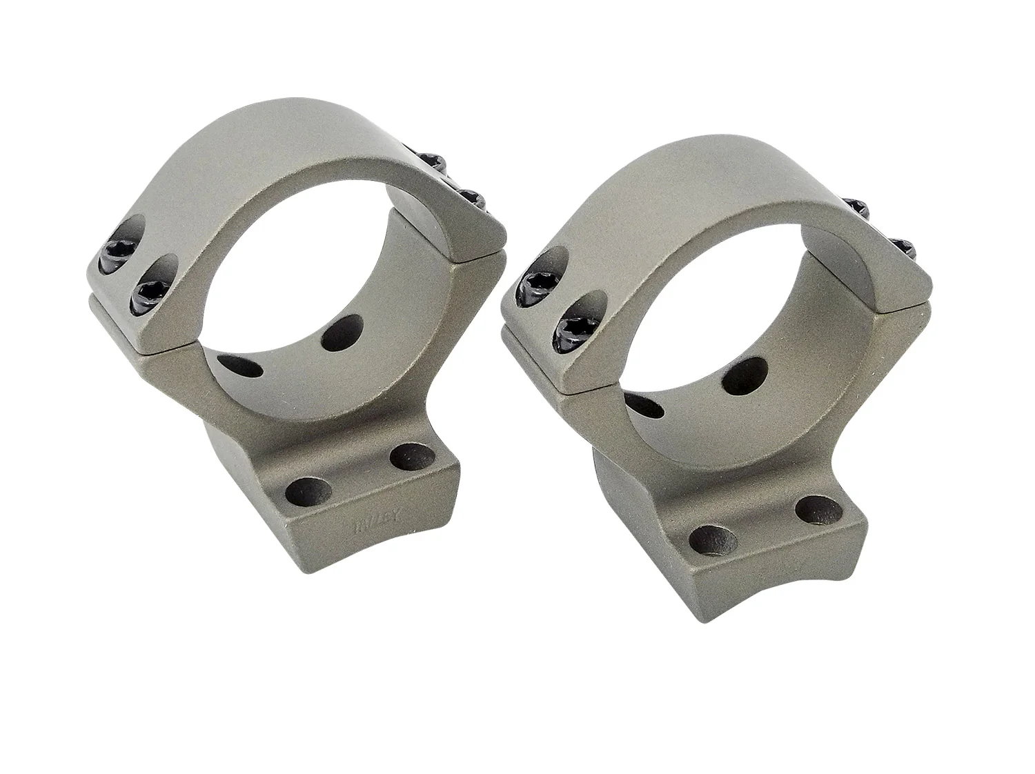 Talley SB830735 Scope Mount/Ring Combo  Smoked Bronze Cerakote 34mm Tube Fits X-Bolt Low Rings