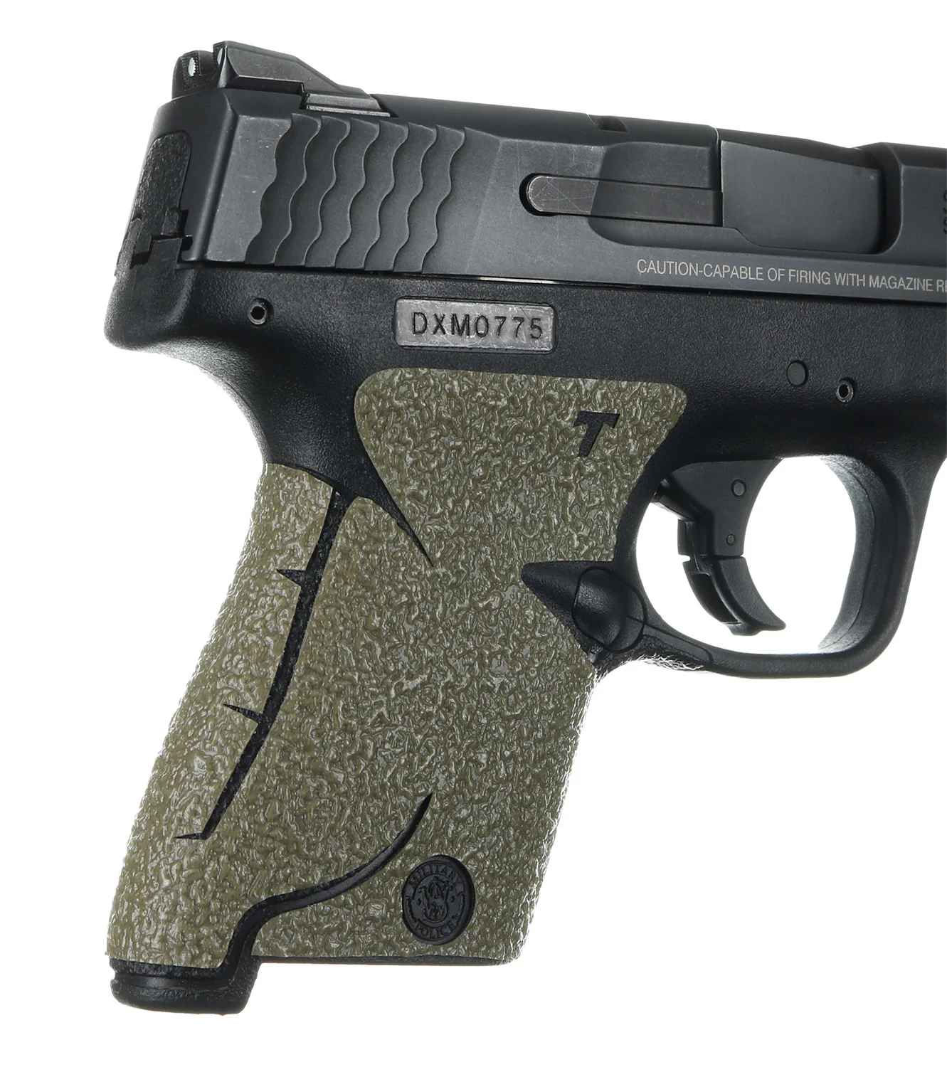 Talon Grips 705M Adhesive Grip  Textured Moss Rubber for S&W M&P Shield 9,40