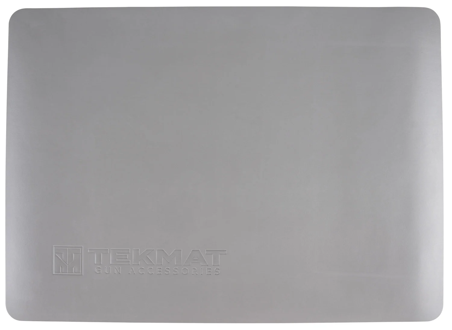 TekMat TEKR20STEALTHGY Stealth Ultra 20 Cleaning Mat Gray Rubber15" x 20" TEKMAT Logo Illustration
