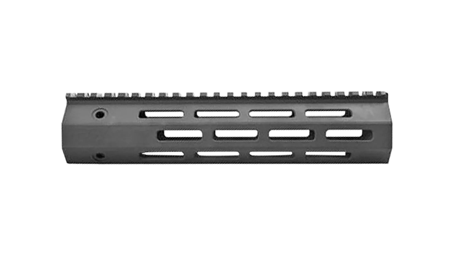 Troy Ind SRAIML190BT00 Battle Rail  M-LOK Aluminum Black Anodized 9" for AR-15, M16
