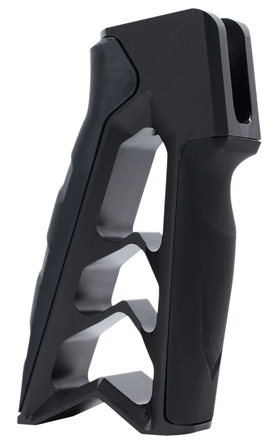 Tyrant CNC TDV2BLK Pistol Grip MOD V2 Black Aluminum Fits AR 10/15