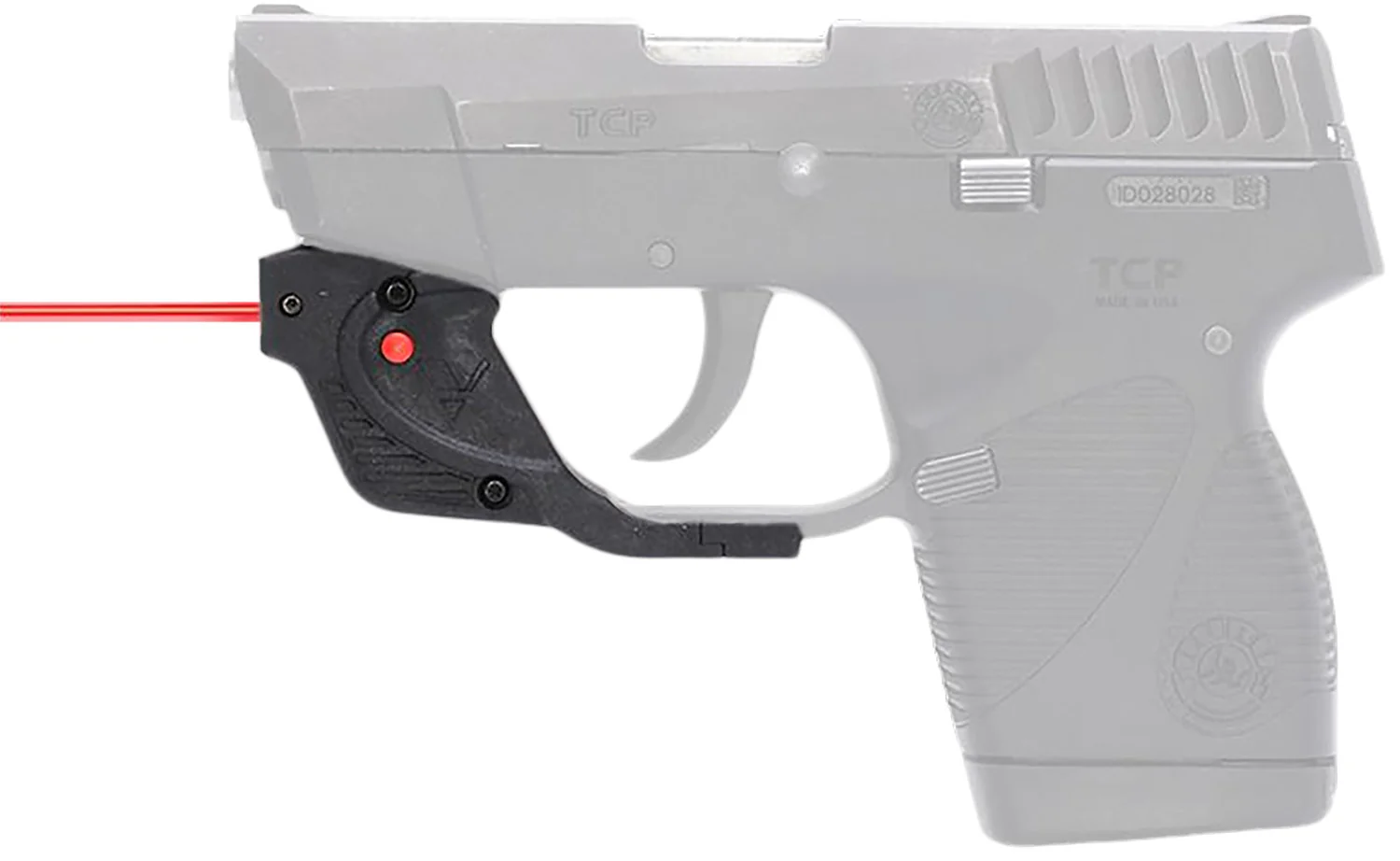 Viridian 9120001 Red Laser Sight for Taurus TCP 738 E-Series Black