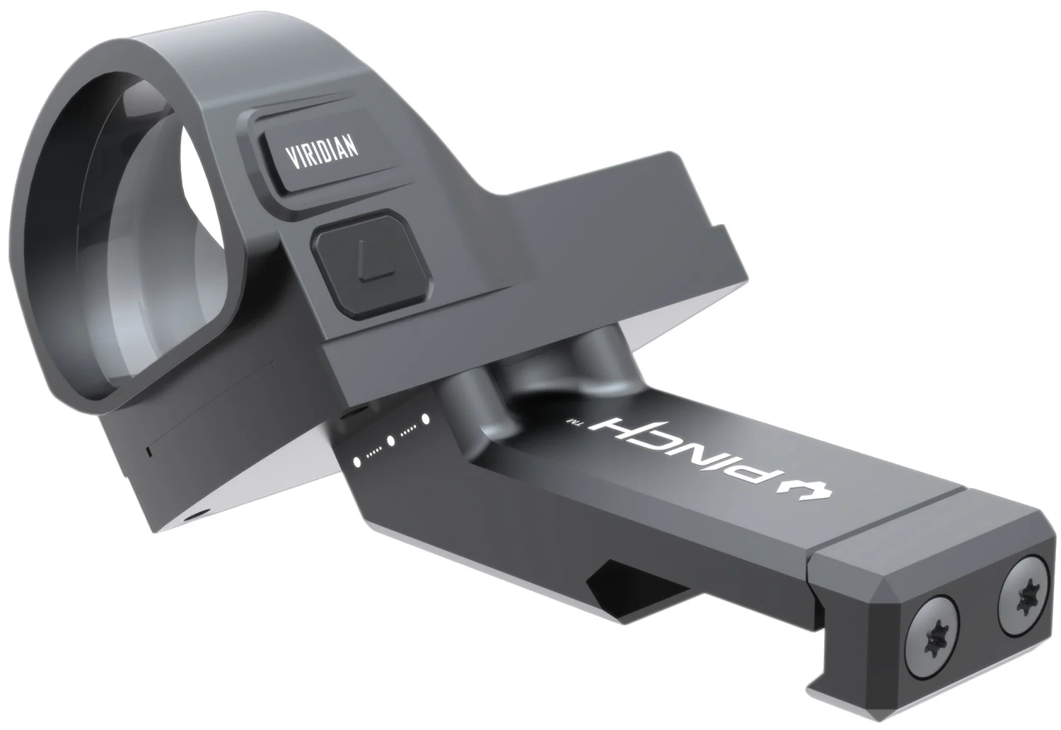 Viridian 9820034 PINCH Adjustable 35 Degree Offset Mount with RMR Adapter  Black Anodized