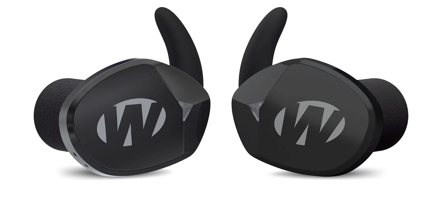 Walker's GWPSLCR2BT Silencer 2.0  Bluetooth In The Ear Black Polymer