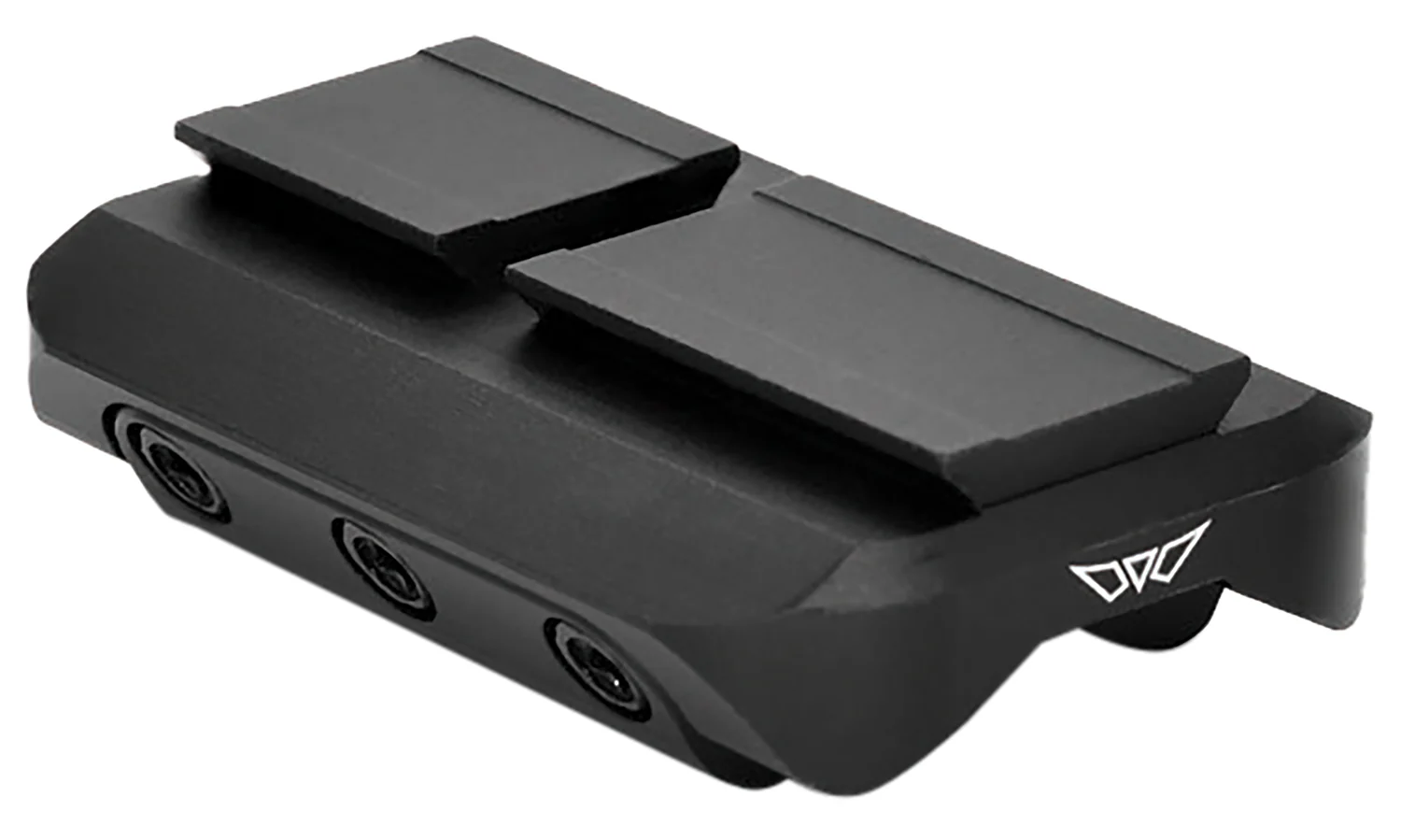 Warne 6112M Red Dot Reflex Mount Shotgun Rib Black Anodized Aluminum Fits Mini RDR Sights w/ACRO Interface