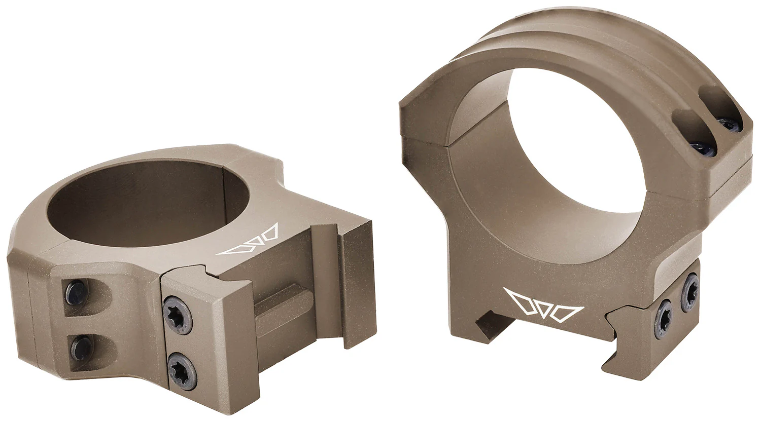 Warne 8515TM HyperLite  Dark Earth Cerakote MagnaFusion Alloy 30mm Tube Maxima/Weaver/Picatinny Fits Tikka