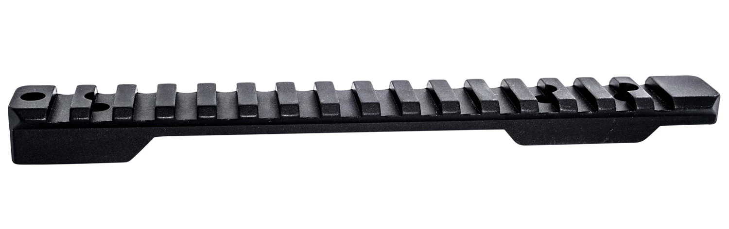 Weatherby P00252705 Picatinny Rail  Black Hardcoat Anodized Alloy Fits Weatherby Mark V Magnum 9-Lug Action