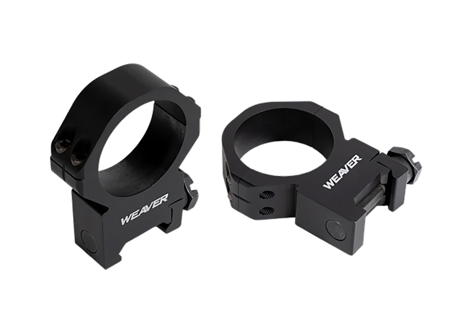 Weaver Mounts 99520 Precision Tactical  Black Aluminum 30mm Tube Low