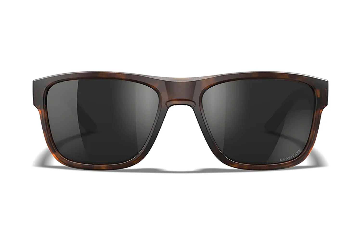 Wiley X AC6OVN15 Ovation  Black Mirror Lens Polycarbonate Matte Tortoise Frame