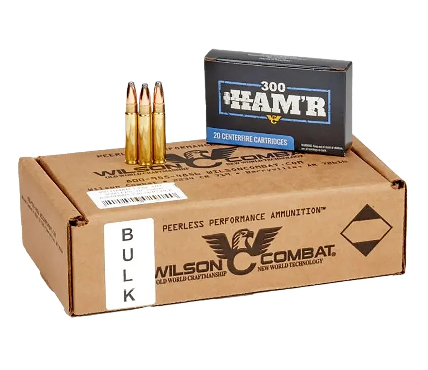 Wilson Combat A300HMR130HHCBLK 300HAM'R 130gr Speer HAM'R Hot-Core 200rds