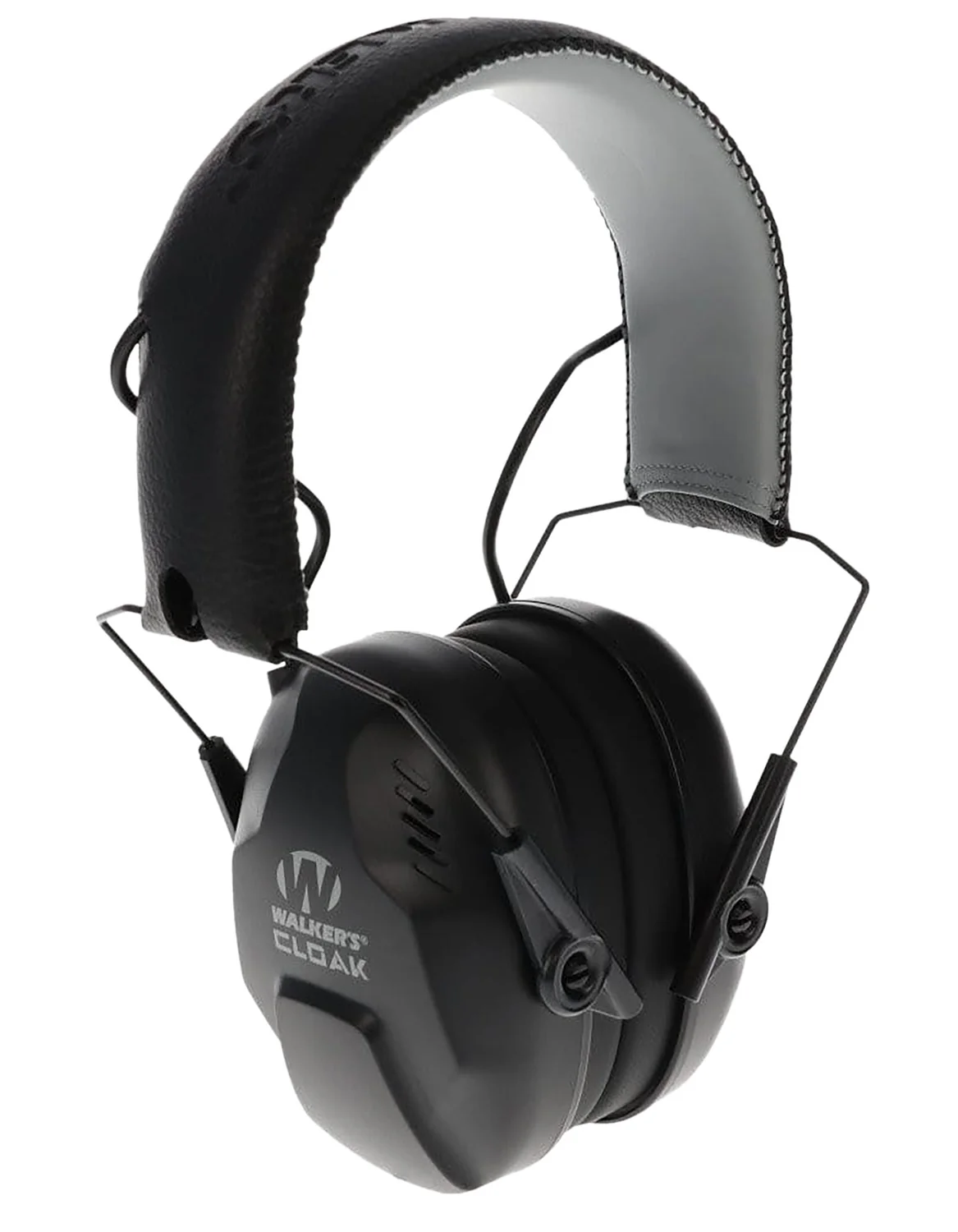 Walker's GWPCLKDM Cloak Dual Mic Electronic Muff Over the Head 23-25 dB Black