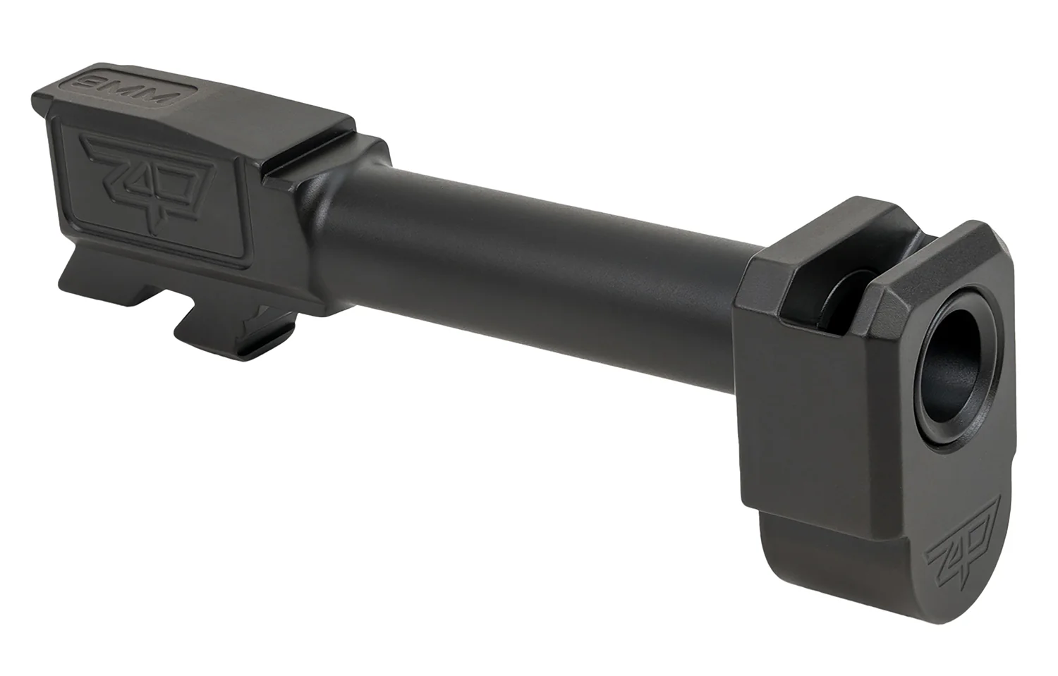 Zaffiri Precision ZP.43BTBCBN  Threadless Compensator 9mm Fits G43/43X Black Nitride Stainless Steel